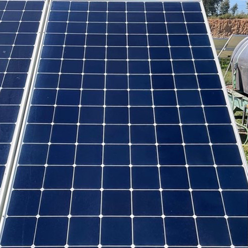 Panneau solaire APRES nettoayage